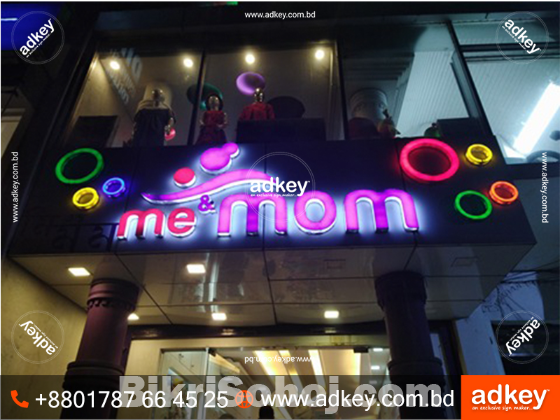 Outdoor LED Sign Board Design Advertise in Bangladesh